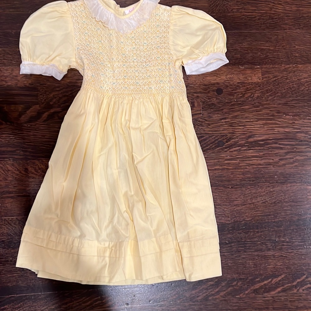 COPY - European sophie dess yellow dress